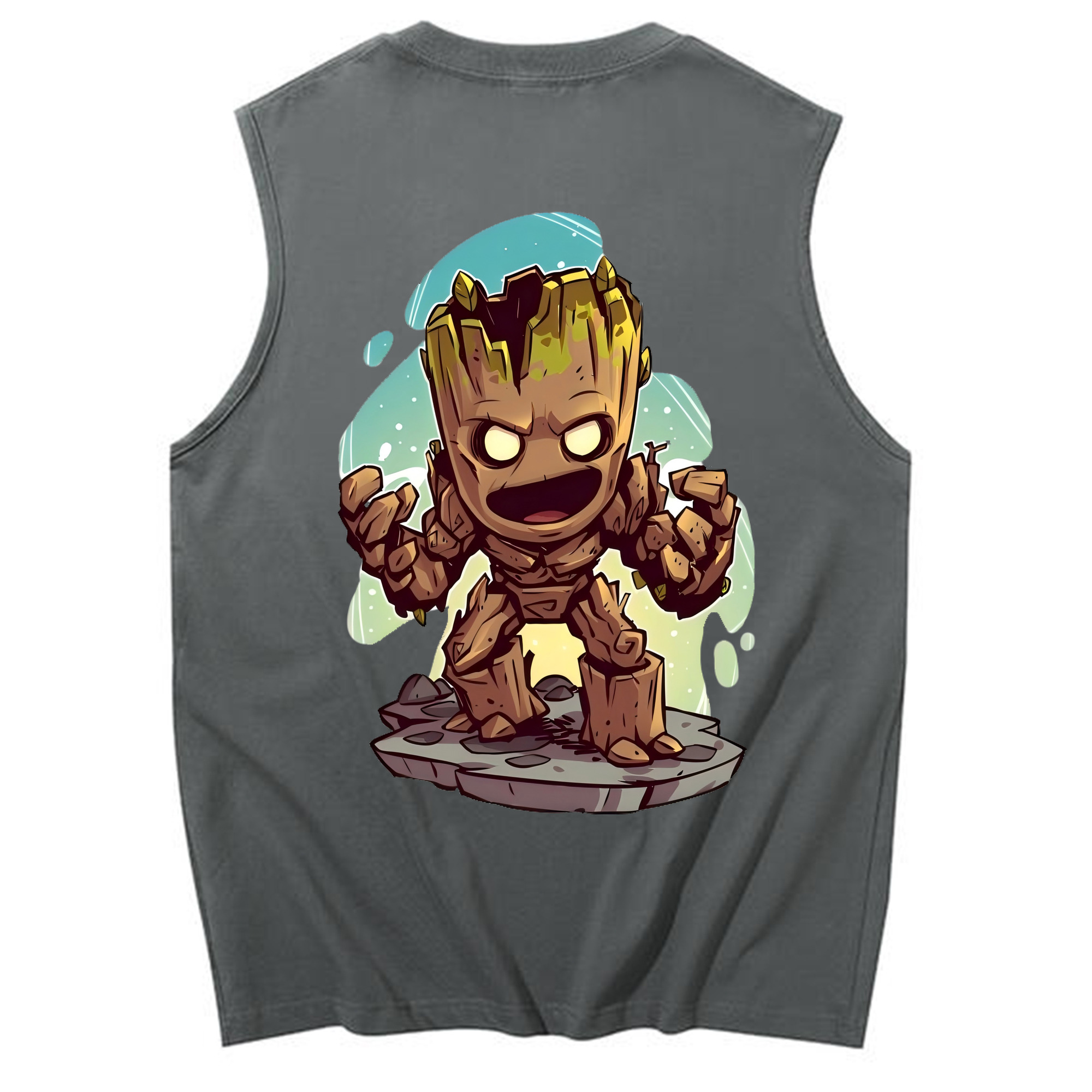 （画像用） アベンジャーズ The Avengers コットン100％タンクトップ（背面プリント）